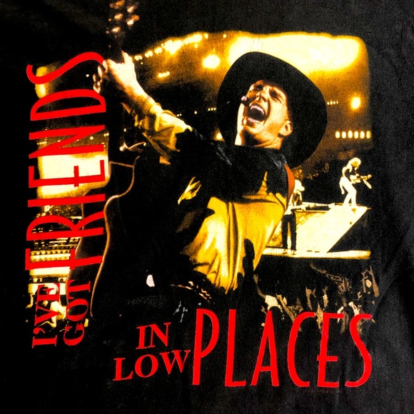 Vintage 90s Garth Brooks “Friends in Low Places” T - Picture 3 of 7